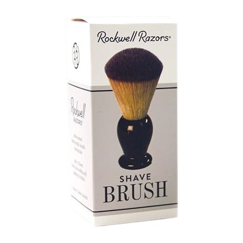 Помазок Rockwell, синтетический ворс, черный акрил