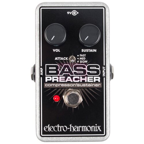 Electro-Harmonix Bass Preacher compressor/sustainer басовый эффект компрессор