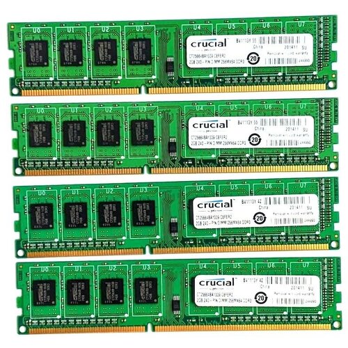 Модули памяти DDR3 1333MHz 2G x 4 набор 144900₽