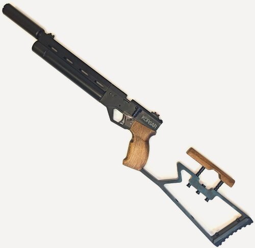 Изображение товара Пистолет пневматический KrugerGun корсар 5.5 мм, ствол 240 мм, резервуар 32 мм с предварительной накачкой