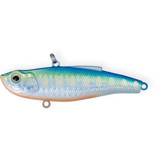 Воблер Раттлин Strike Pro Jedi Rattler 80, цвет: A150-713 UV Blue Silver OB, (SP-198S#A150-713) воблер раттлин strike pro jedi rattler 80 heavy цвет x10 713 clown silver sp 198h x10 713