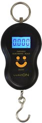 Весы-безмен LuazON LV-402, электронный, до 50 кг, точность до 10 г, подсветка, микс 1519721