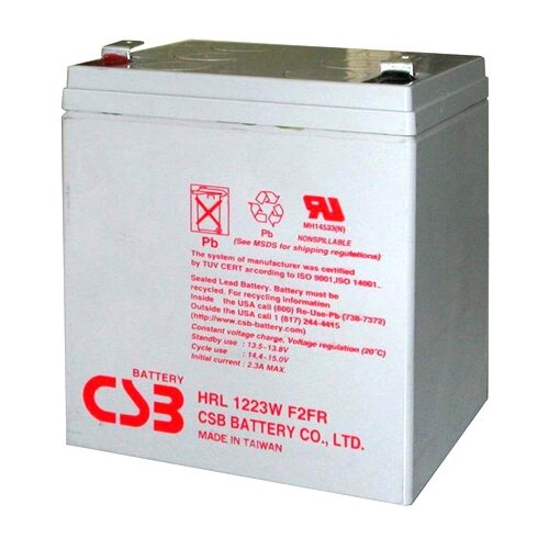 Аккумуляторная батарея CSB HRL 1223W 5.8 А·ч