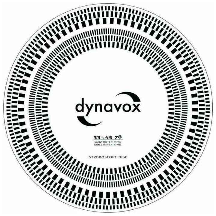 Стробоскопический диск Dynavox Cartridge Alignment and Stroboscopic Disc