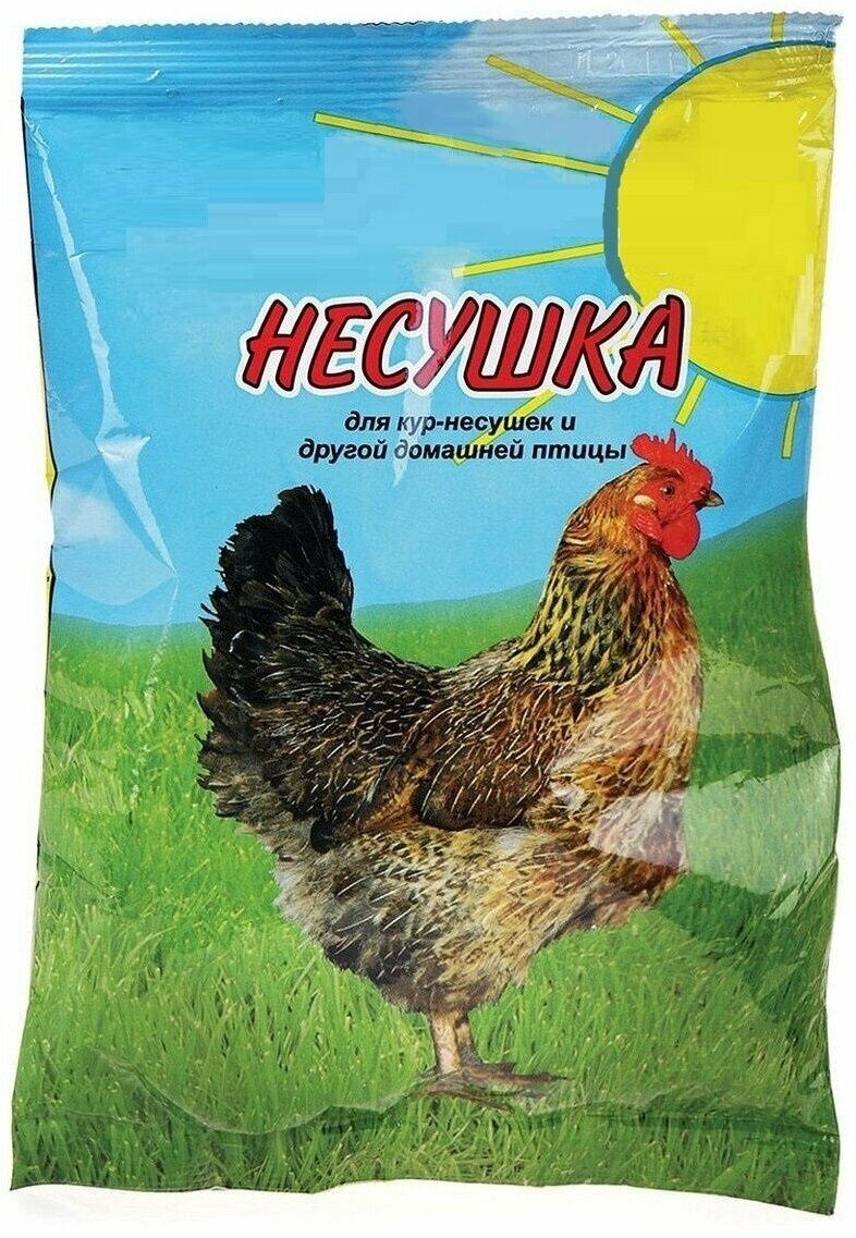Витаминно-минеральная смесь для кур "Несушка", 6 пакетов по 250г, 11 витаминов и 7 минералов, необходимых для здоровья и бодрости домашней птицы - фотография № 2