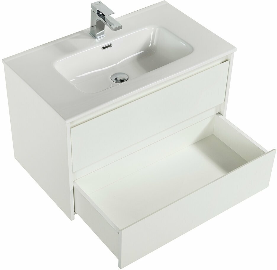 Тумба под раковину BelBagno Kraft 90, Bianco Opaco KRAFT-900-2C-SO-BO - фотография № 7