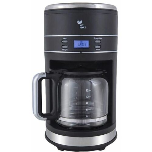 Кофеварка капельного типа Kitfort KT-704-2 Black 668300₽