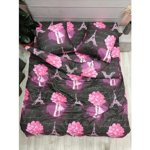 розовый, черный