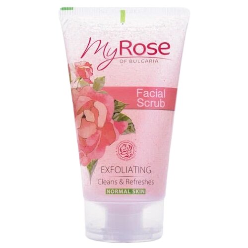 My Rose of Bulgaria скраб для лица Facial Scrub, 150 мл гель для умывания my rose of bulgaria гель очищающий для лица face wash