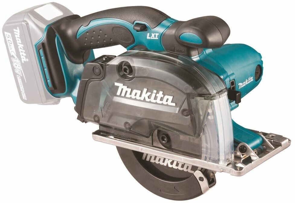 Аккумуляторная дисковая пила Makita по металлу 136 мм LXT, DCS552Z