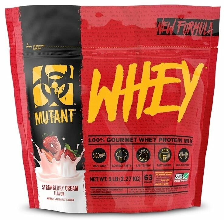 Mutant Mutant Whey, 2270 г (Брауни с шоколадной помадкой)