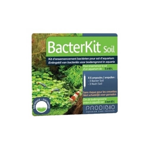 Prodibio BacterKit Soil средство для запуска биофильтра, 6 шт., 50 мл, 32 г, набор набор препаратов prodibio bio clean fresh water 6шт