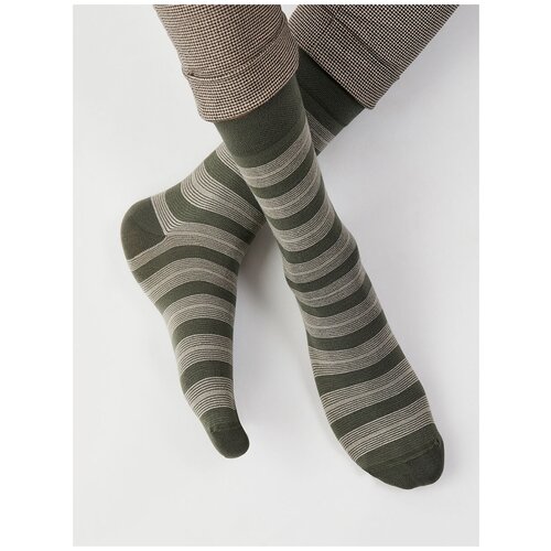 фото Мужские носки omsa, размер 45-47, хаки