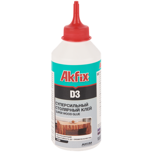 Клей ПВА D3 AKFIX 0,5 кг клей пва akfix d3 500 гр ap305