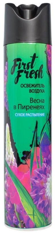 Освежитель воздуха First Fresh Весна в Пиренеях 300мл сухое распыление