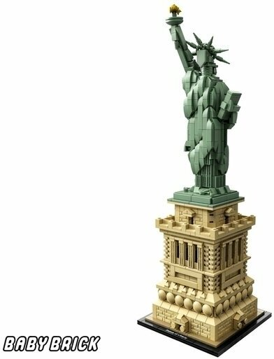 Конструктор LEGO Architecture Статуя Свободы, 1685 деталей (21042) - фото №11