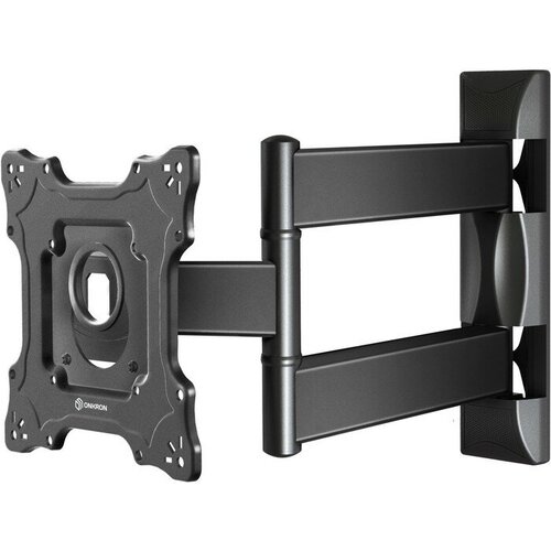 Кронштейн ONKRON M4S для ТВ наклонно-поворотный 17-43 55 - 500 мм от стены черный 3096₽