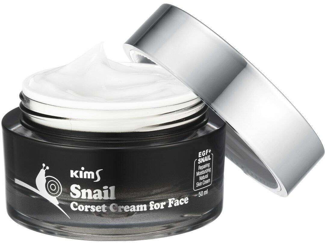 Kims Snail Corset Cream for Face Улиточный крем для лица, 50 мл