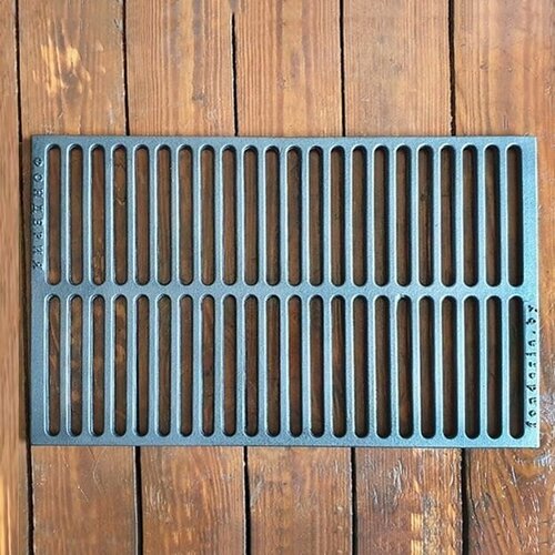 Решетка для установки на мангал чугунная 47x31