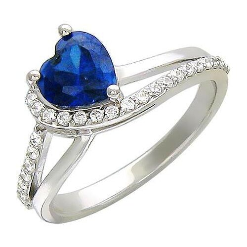 фото Эстет кольцо с 28 фианитами из серебра 01к256244-1, размер 17.5