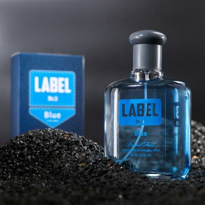 Туалетная вода мужская Label №3 Blue, 100 мл (по мотивам Blue Label (Givenchy)