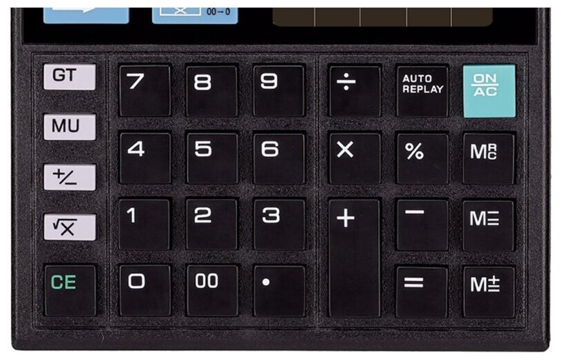 Калькулятор настольный Deli E39231 черный - фото №4