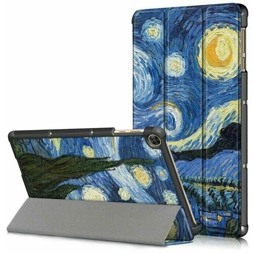 Чехол Smart Case для Huawei MatePad T10 / T10s / C5e / C3 / Honor Pad X8 / X8 Lite / X6 (Starry Sky) smart case for huawei matepad t10s 10 1 t10 leather stand cover for huawei mediapad t5 10 10 1 ags2 w09 l09 l03 w19 tablet case