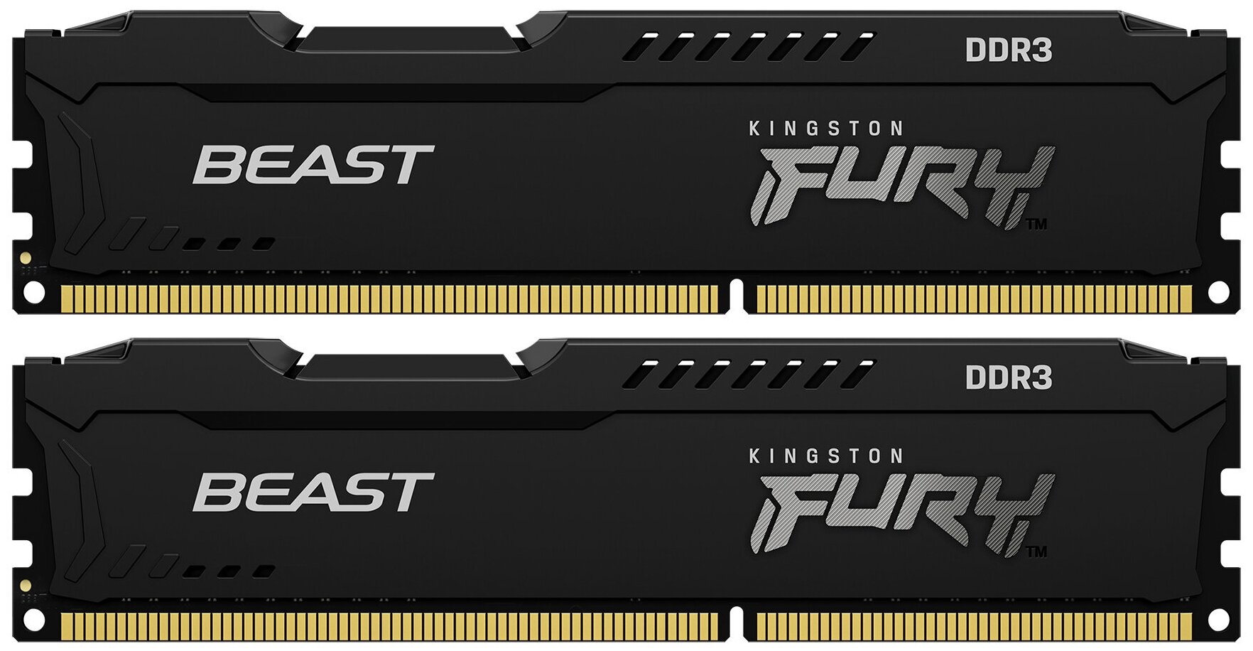Комплект памяти DDR3 DIMM 8 Гб (2x4 Гб) 1.6 ГГц Kingston (KF316C10BBK2/8)