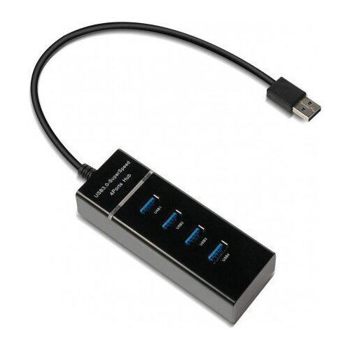 Адаптер KS-is USB хаб 4xUSB 3.0 (KS-533)