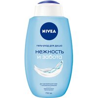 Гель-уход для душа Nivea Нежность и забота, 750 мл