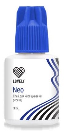 Lovely Клей для ресниц Neo черный, черный, 1 шт.