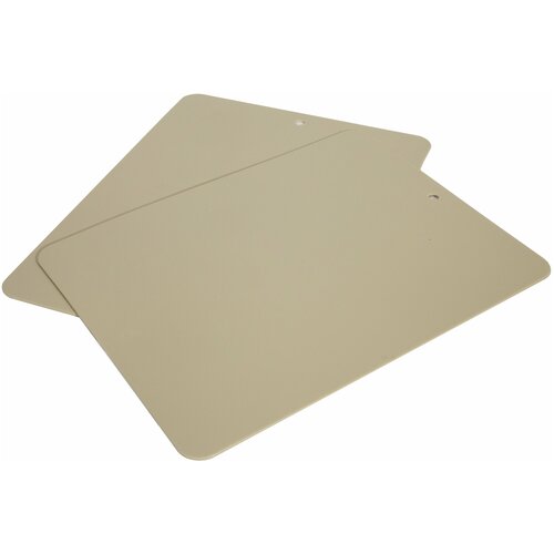 Набор разделочных досок LINDEN 37 х 29 х0.2см , пластик сахарный тростник бежевый - 2 шт