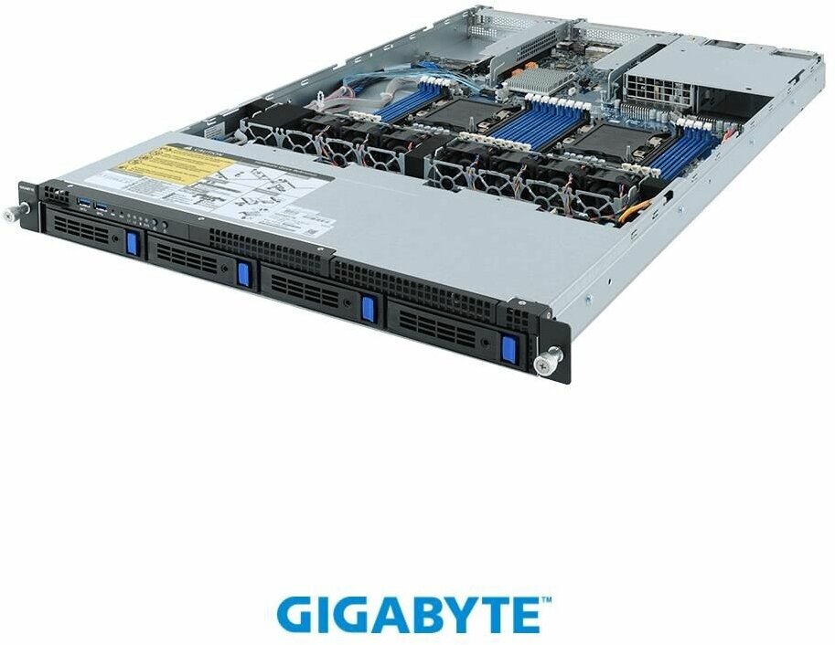 Серверная платформа Gigabyte 1U