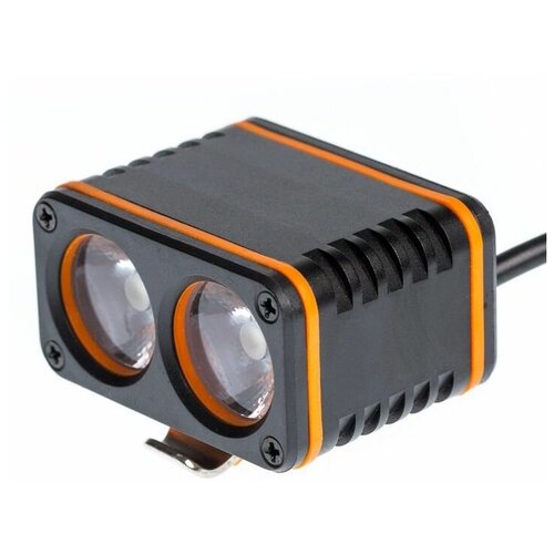 Фара велосипеда Ultra Fire PRO-Q702, 2LED, 1600 Lm, CREE XM-L2 U2, Алюминевый корпус uranusfire 501b 520b светодиодный фонарь 5 файлов xm l2 1200 люменов отражатель чашка xm l2 светодиодный фонарь