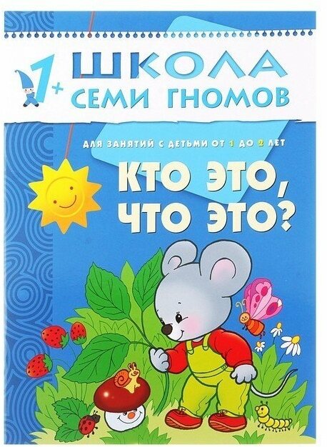 Книга ЭКСМО Школа семи гномов "Кто это? Что это? Второй год обучения" 978-5-86775-246-0