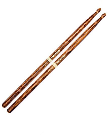 Барабанные палочки PROMARK TX5BW-FG орех, закалённые огнем, деревянный наконечник