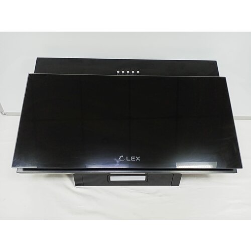 Наклонная вытяжка LEX Luka 600 цвет корпуса black цвет окантовкипанели черный 50000000₽