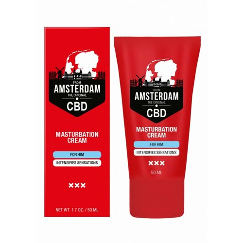 Shots Media BV Крем для мастурбации для мужчин CBD from Amsterdam Masturbation Cream For Him - 50 мл. (PHA195)
