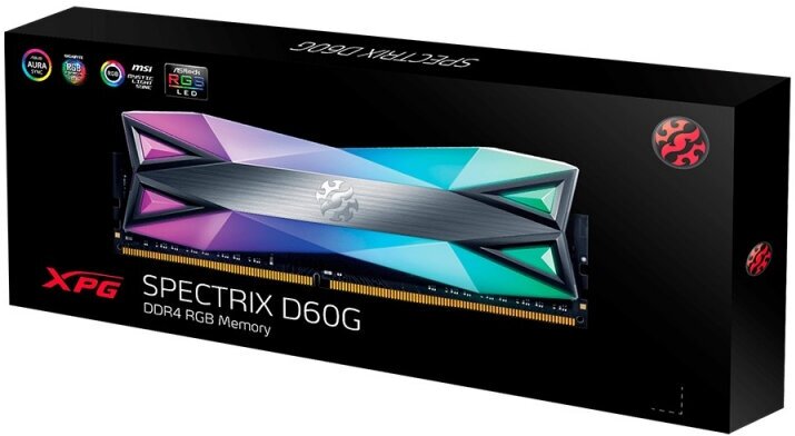 Память оперативная DDR4 A-Data 16GB PC25600 (AX4U32008G16A-DT60) - фото №5