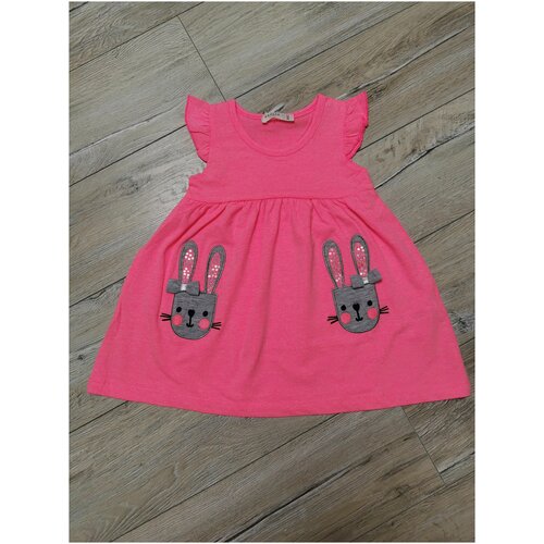 Платье вэлско ярко-розовый 86