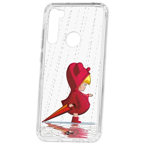фото Чехол на xiaomi redmi note 8t kruche print девочка с зонтом