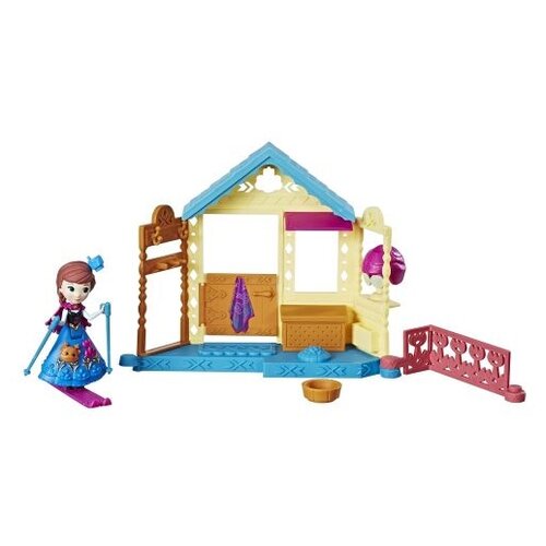игровой набор холодное сердце hasbro маленькое королевство кристофф Hasbro Disney Frozen Спа-салон Анны E0234, разноцветный