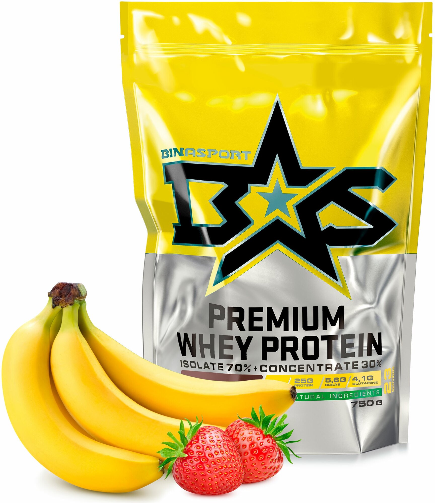    Binasport "PREMIUM WHEY PROTEIN" 750    -