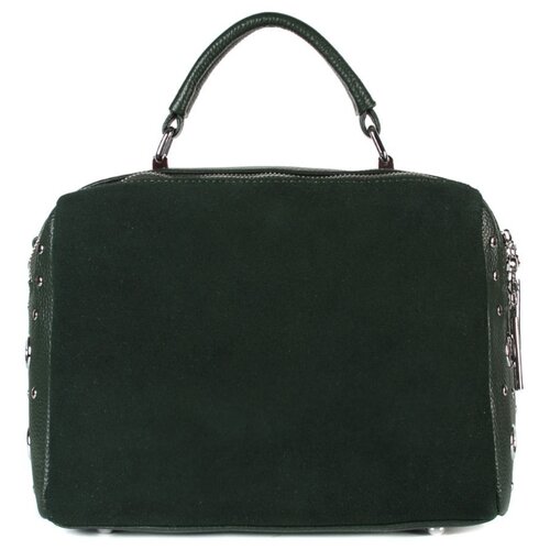 фото Сумка женская из натуральной кожи/св8141-1/темно-зеленыйз meyninger