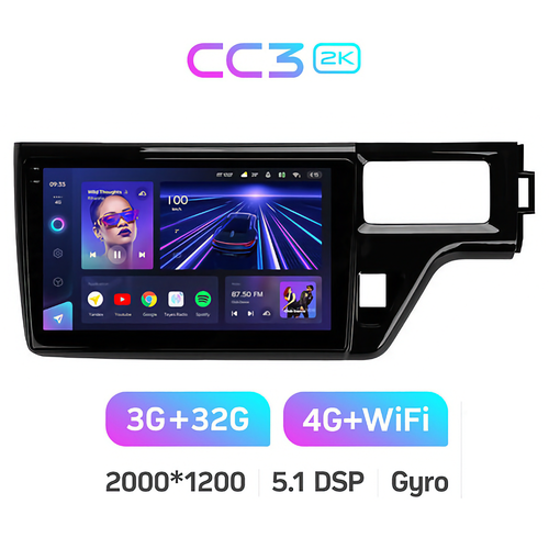 Магнитола Teyes CC3 2k-display Honda Stepwgn 5 2015-2021