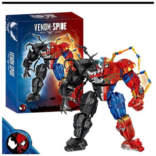 Конструктор Человек Паук - Веном. 816 деталей. Venom - Spide. Супергерои.