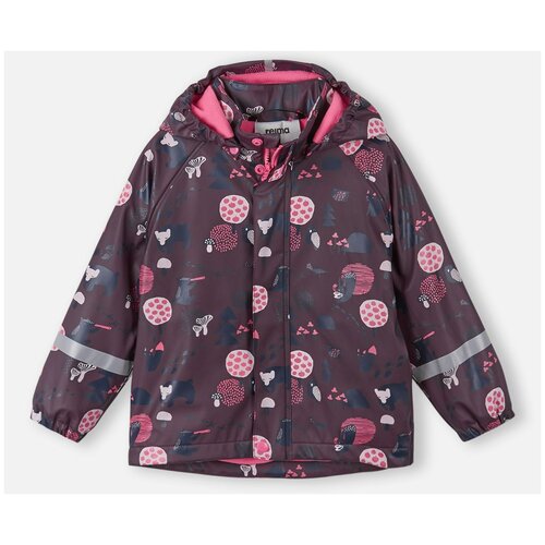 Куртка для девочек Koski, размер 098, цвет лиловый