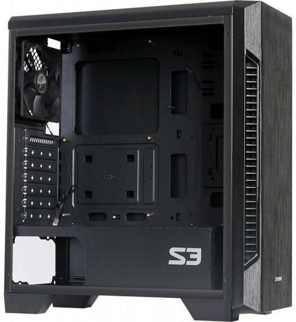 Корпус ATX Zalman черный, без БП, боковая панель из закаленного стекла, USB 3.0, 2*USB 2.0, audio - фото №6