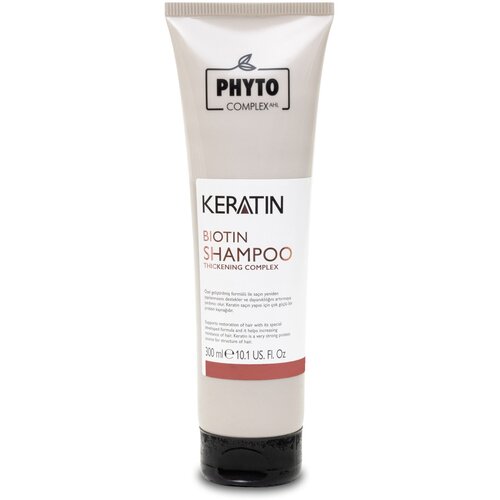 Натуральный турецкий шампунь Phytocomplex Ahl Keratin Biotin Shampoo с кератином и биотином