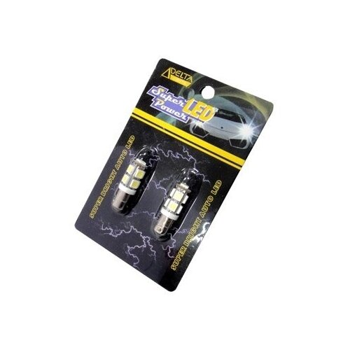 Диоды белые Delta BA9S-5050-9SMD-GQ